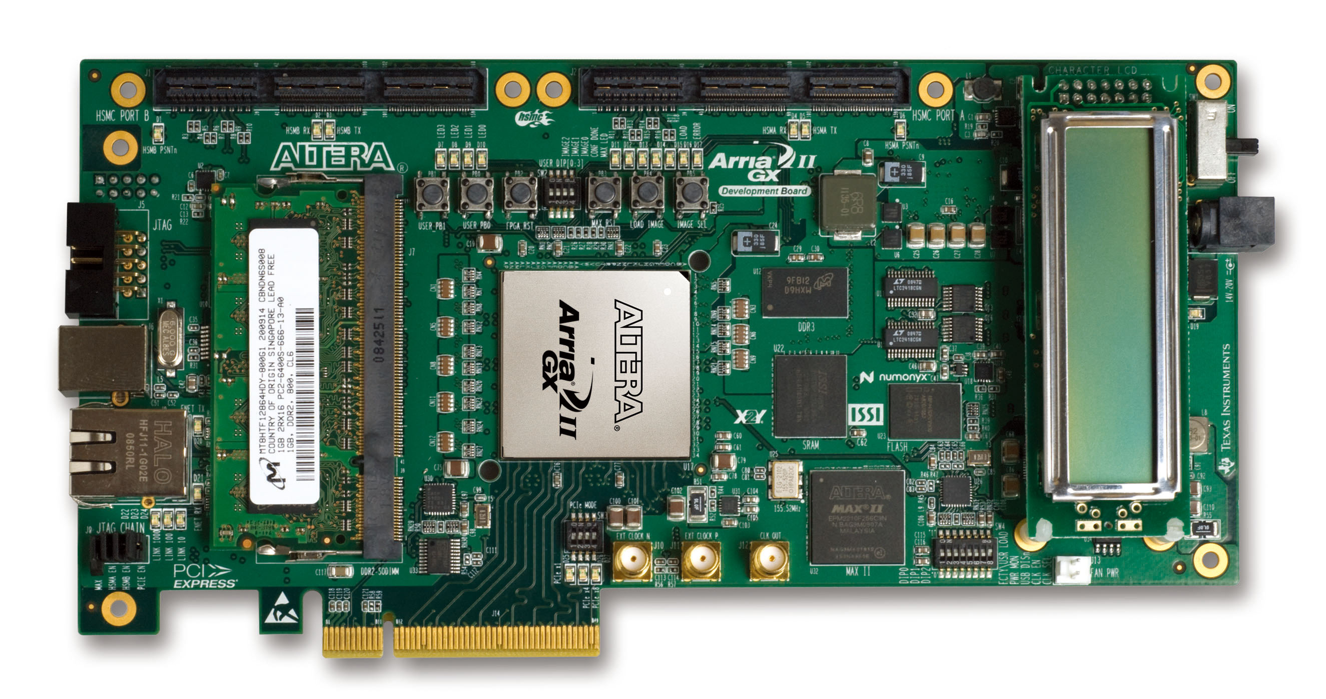 全球第一片 40 奈米 Arria II FPGA 開發板